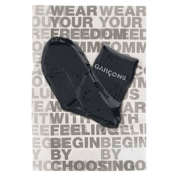 Comme Des Garçons Homme Plus Men Logo Socks